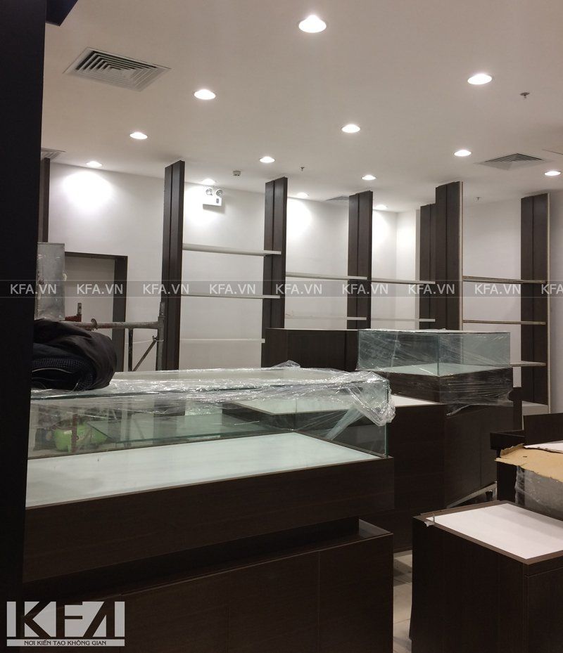 Thi công showroom WT 4