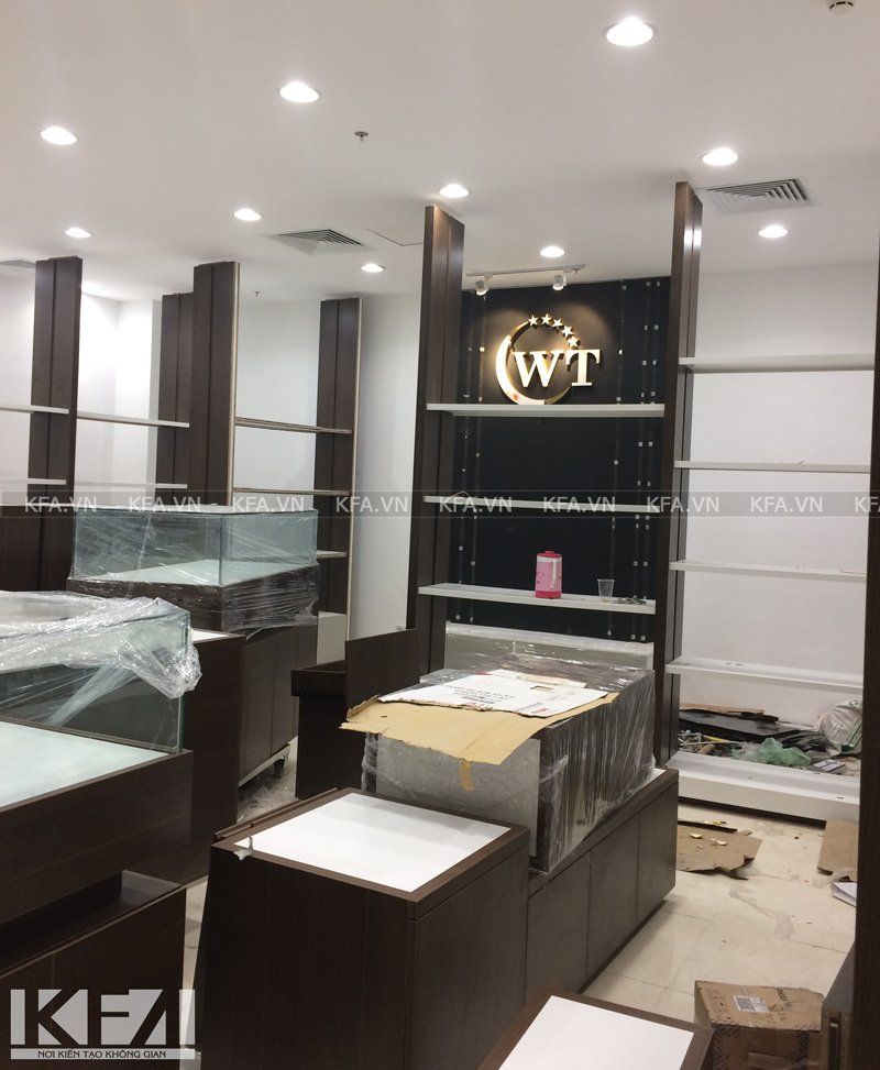 Thi công showroom WT 2