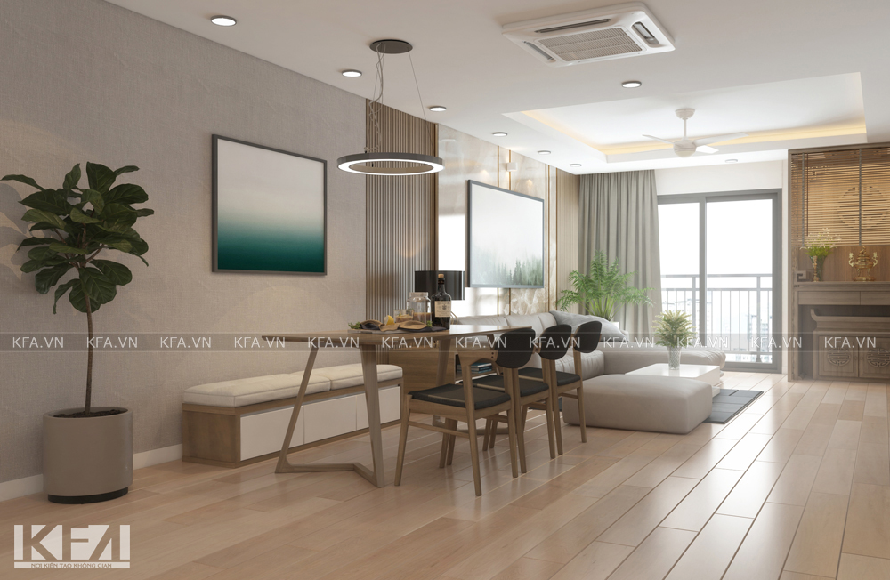 Thiết kế nội thất chung cư R3 Royal – chị Hương