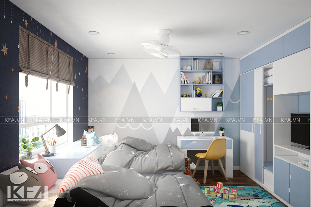 Thiết kế nội thất chung cư R3 Royal – chị Hương