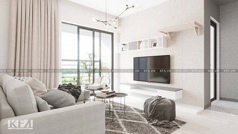 Thiết kế nội thất chung cư New Horizon City Lĩnh Nam- Chị Dung
