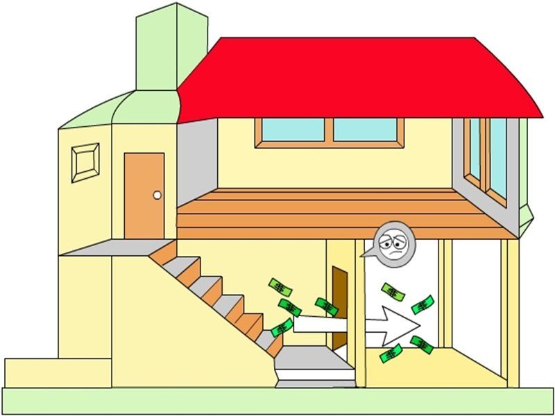 Không nên để cửaa chính đối diện càu thang