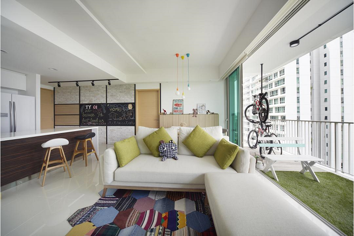 Thiết kế nội thát chung cư 90m2 thông thoáng và rộng rãi
