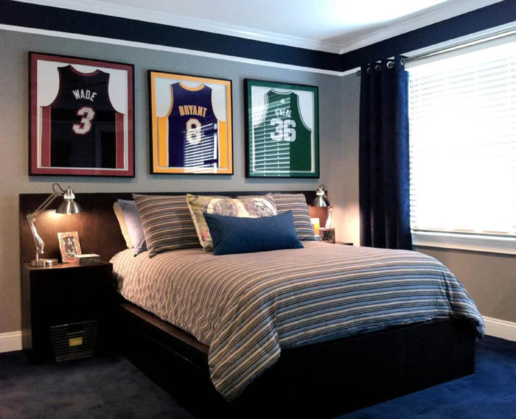 Phòng ngủ dành cho cách bé yêu thể thao