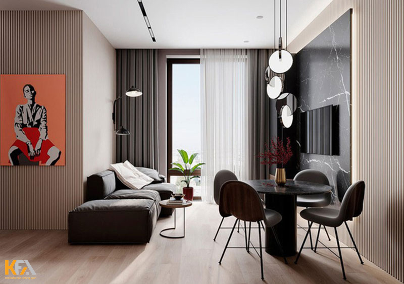 Thiết kế nội thất chung cư phong cách tối giản-04