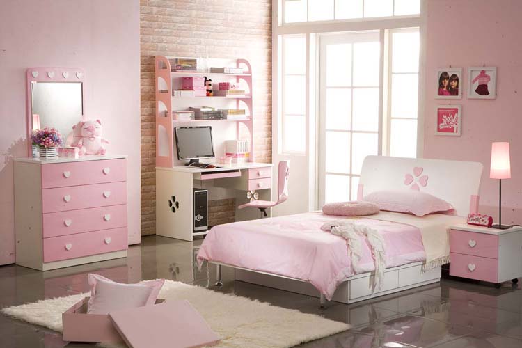 mẫu phòng ngủ bé gái đẹp và đáng iu