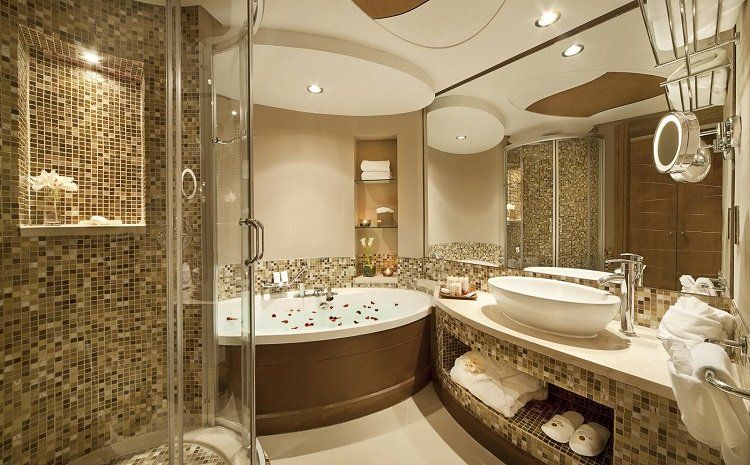 TOP 10 mẫu phòng tắm đẹp, hiện đại cực sang chảnh năm 2021