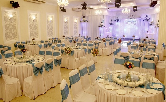 Thiết kế nội thất nhà hàng tổ chức tiệc cưới