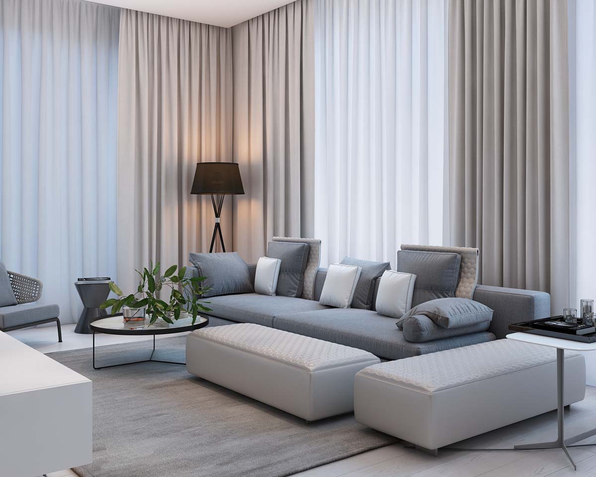 Mẫu chung cư 70m2 đẹp