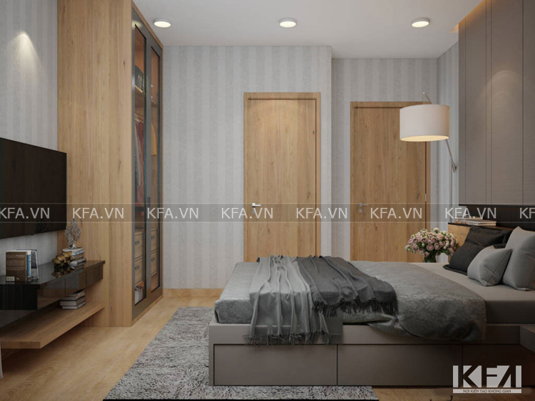 Mẫu thiết kế chung cư 60m2 đẹp