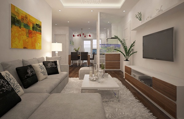 Thiết kế nội thất phong khách chung cư