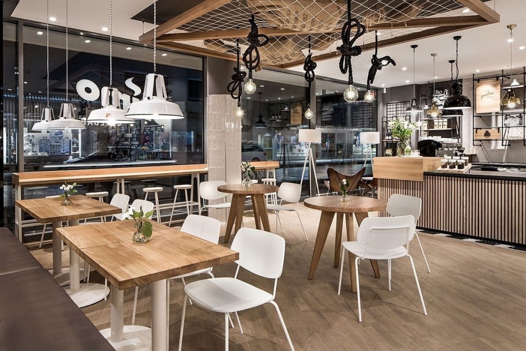 Thiết kế nội thất quán cafe sang trọng và đẳng cấp