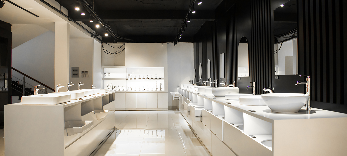 thiết kế showroom thiết bị vệ sinh