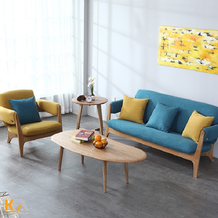Với giá tiền 2 triệu, bàn ghế phòng khách thường được sản xuất bằng gỗ công nghiệp