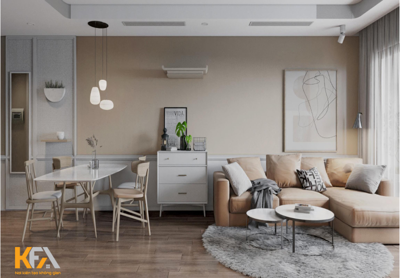 Đồ nội thất đơn giản nhưng không kém phần tinh tế và sang trọng
