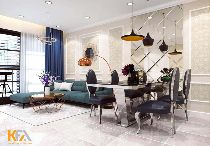 Phong cách Art Deco - Thiết kế nội thất sang trọng và hiện đại