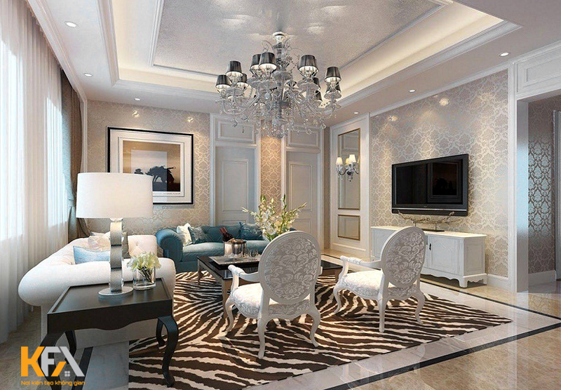 Những chi tiết nhỏ như một đường viền trang trí hay một bình hoa khác màu nhìn chung tạo điểm nhấn rất tốt Những chi tiết nhỏ như một đường viền trang trí hay một bình hoa khác màu nhìn chung tạo điểm nhấn rất tốt