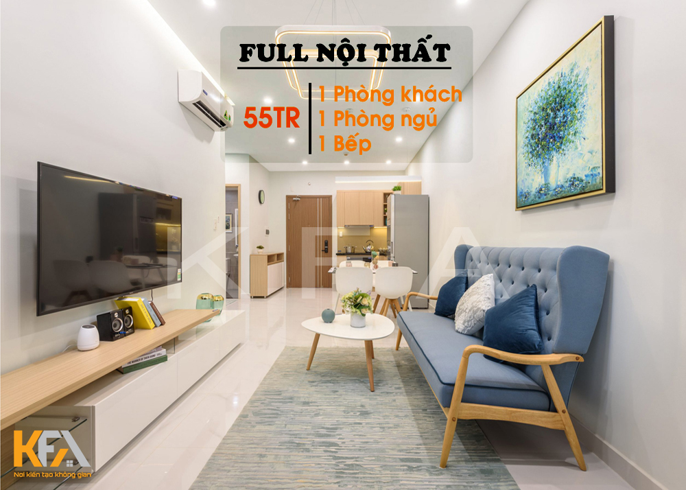 Thi công nội thất chung cư 45m2 2 phòng ngủ đẹp hoàn mỹ Thi công nội thất chung cư 45m2 2 phòng ngủ đẹp hoàn mỹ