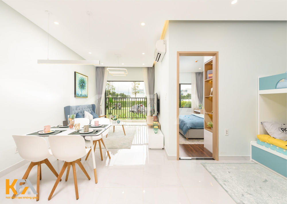 Thiết kế nội thất chung cư 45m2 Vinhome Smart City