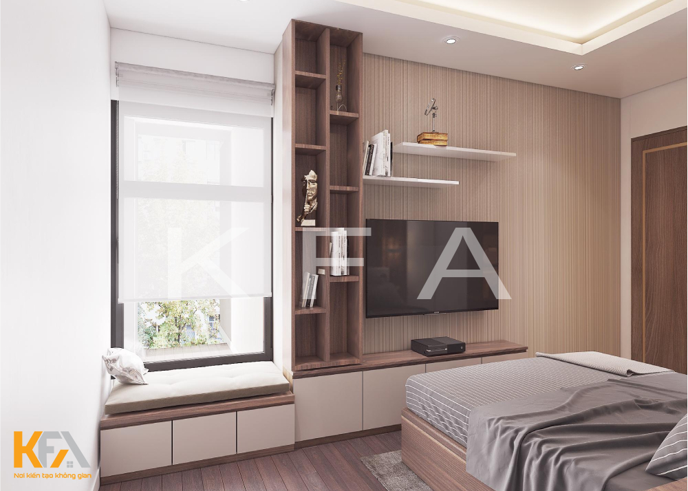 Thiết kế nội thất căn hộ Trung Hòa- anh Hùng