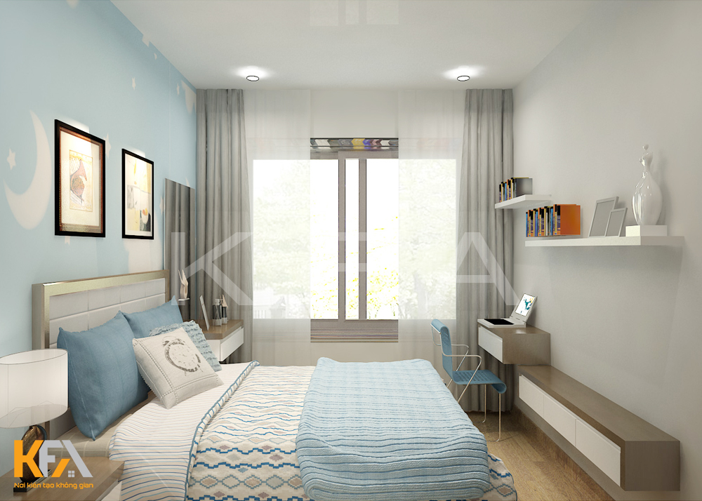 Phòng ngủ nhỏ ấn tượng Phòng ngủ nhỏ ấn tượng