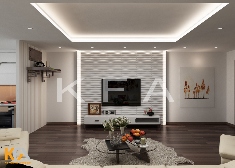 Kệ tivi thiết kế riêng biệt với họa tiết lượn sóng cùng đèn led hắt ánh sáng cho không gian tiếp khách càng thêm phần mới lạ Kệ tivi thiết kế riêng biệt với họa tiết lượn sóng cùng đèn led hắt ánh sáng cho không gian tiếp khách càng thêm phần mới lạ