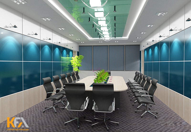 Phòng họp phải đảm bảo đủ ánh sáng, bàn ghế thoải mái.