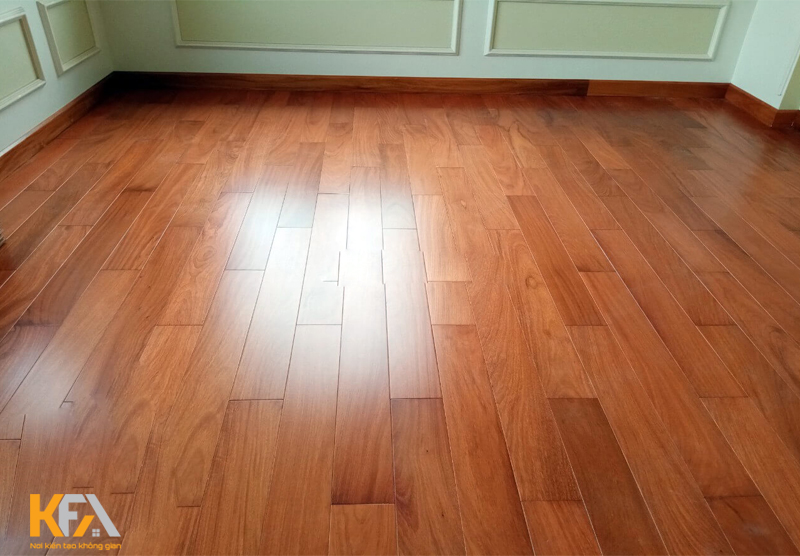 Sàn gỗ nhãn mịn, vân gỗ độc đáo