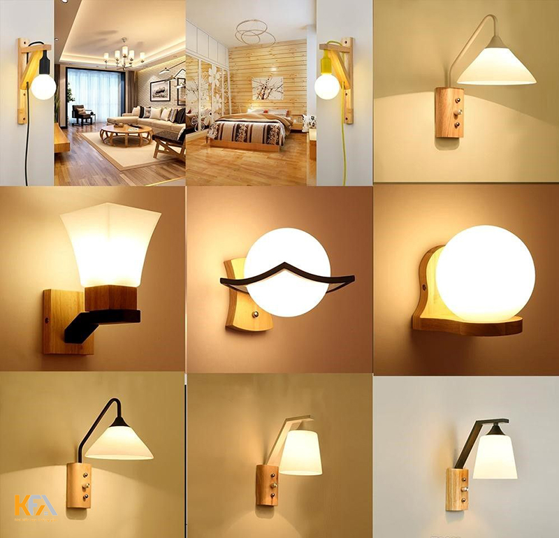 Đèn tường là loại đèn trang trí có tác dụng bổ sung ánh sáng phụ cho không gian phòng khách