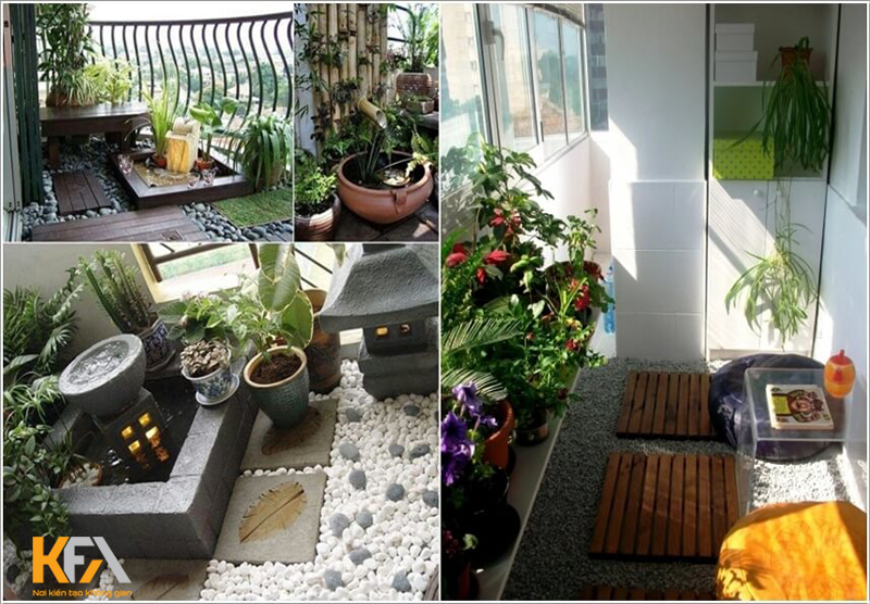 Cần xác định phong cách trang trí ban công