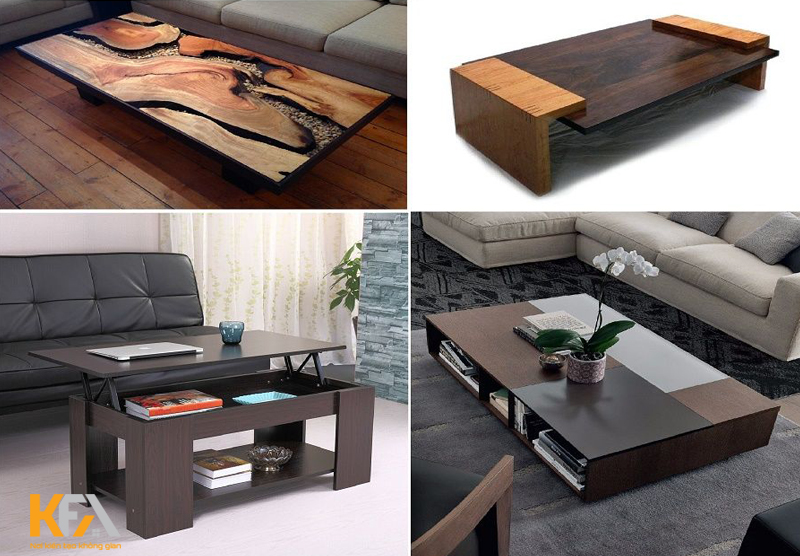 Bàn trà bằng gỗ tự nhiên hoặc gỗ công nghiệp mang lại là màu sắc sang trọng, lịch sự Bàn trà bằng gỗ tự nhiên hoặc gỗ công nghiệp mang lại là màu sắc sang trọng, lịch sự