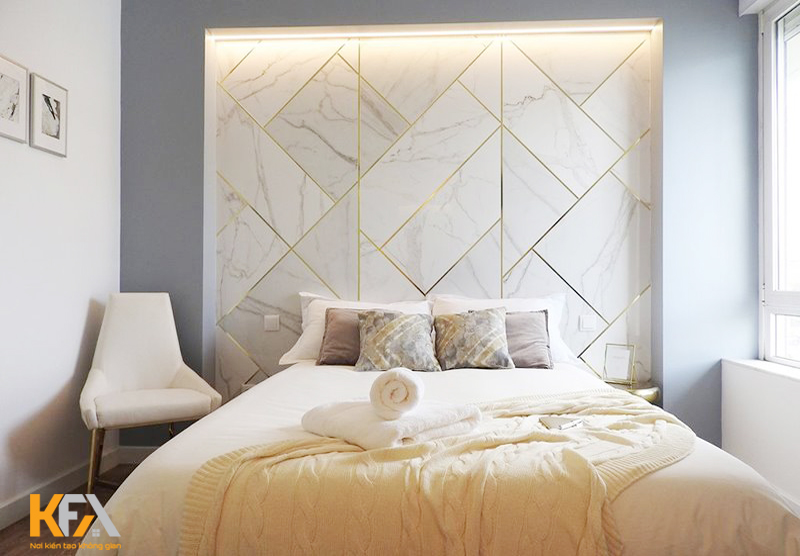 Màu sắc tươi sáng giúp không gian phòng ngủ trở nên ấn tượng hơn