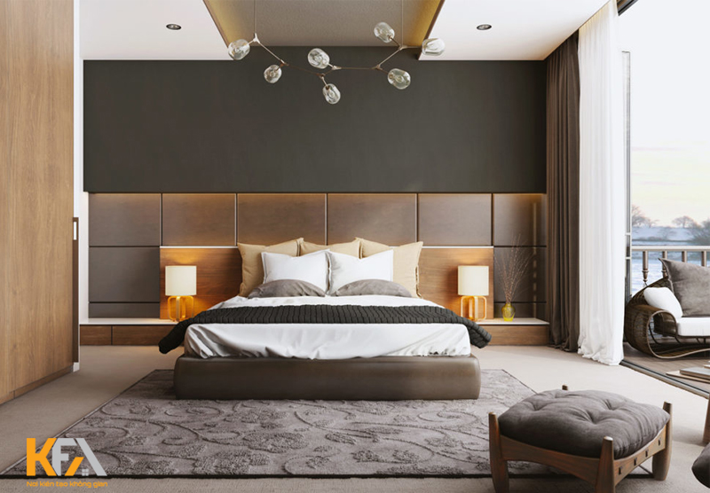 Vách đầu giường là sự lựa chọn hàng đầu của nhiều gia chủ để tạo nên không gian hoàn hảo