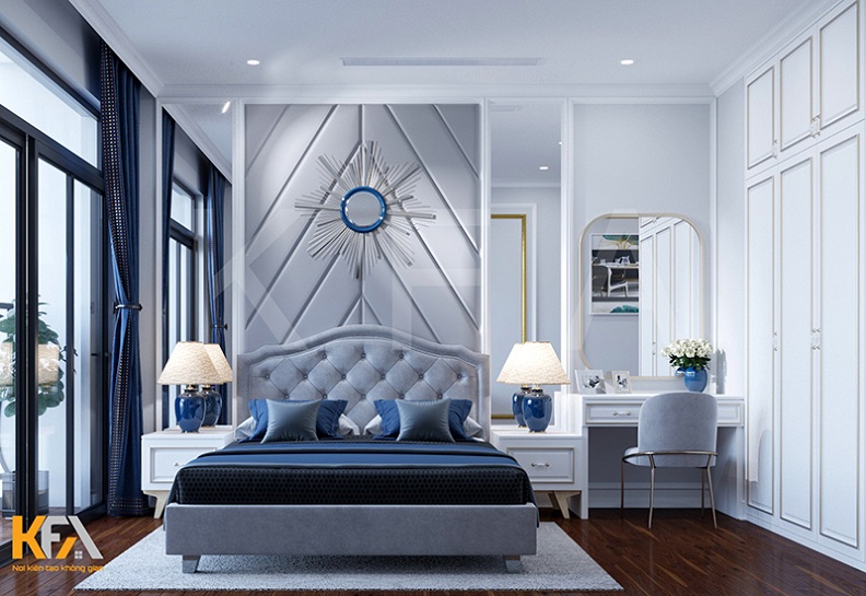 Thiết kế chung cư 110m2 tân cổ điển