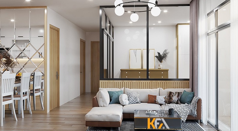 Mẫu thiết kế chung cư 60m2