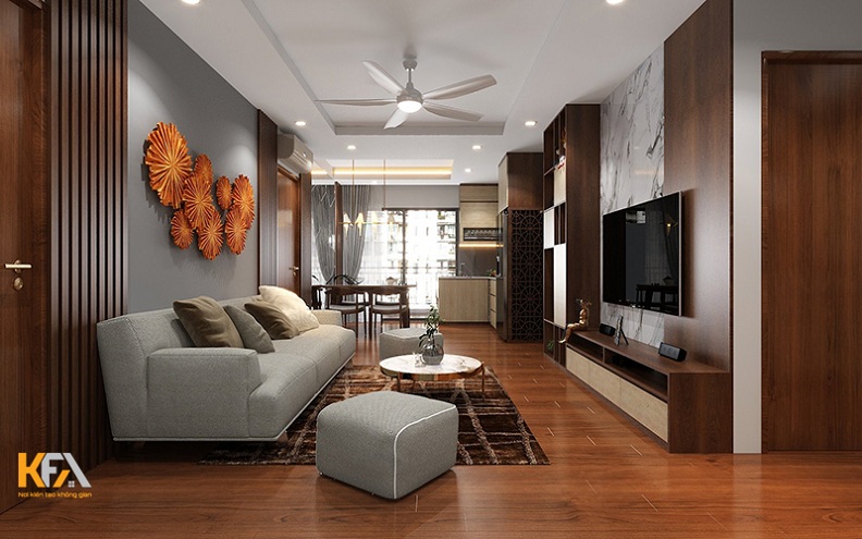 Thiết kế nội thất chung cư 90m2