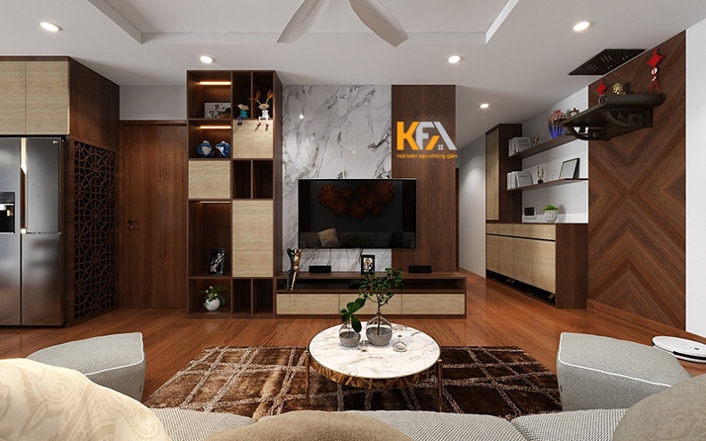 Thiết kế nội thất chung cư 90m2