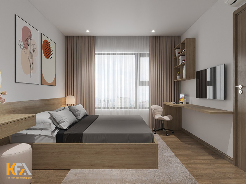 Thiết kế nội thất chung cư 3 phòng ngủ cực đẹp tại Vinhomes Ocean Park