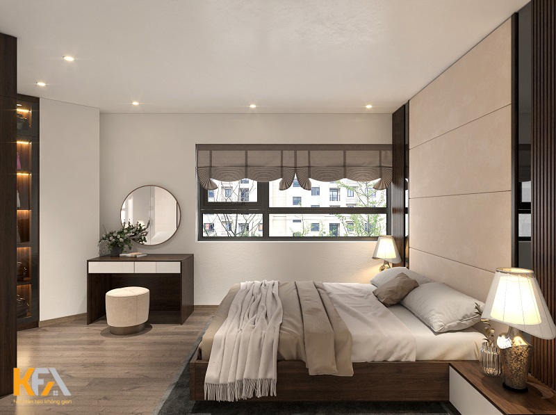 Thiết kế nội thất chung cư 2 phòng ngủ tại Times City – Anh Trung