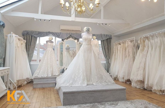 [35+ Mẫu] Thiết kế showroom áo cưới đẹp, hiện đại nhất 2023