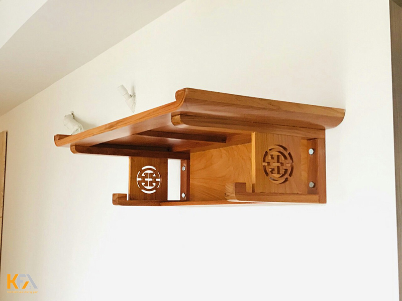 Mẫu bàn thờ treo tường-13