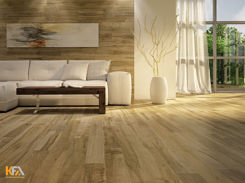 Sàn gỗ mang đến vẻ đẹp sang trọng, tinh tế cho căn hộ