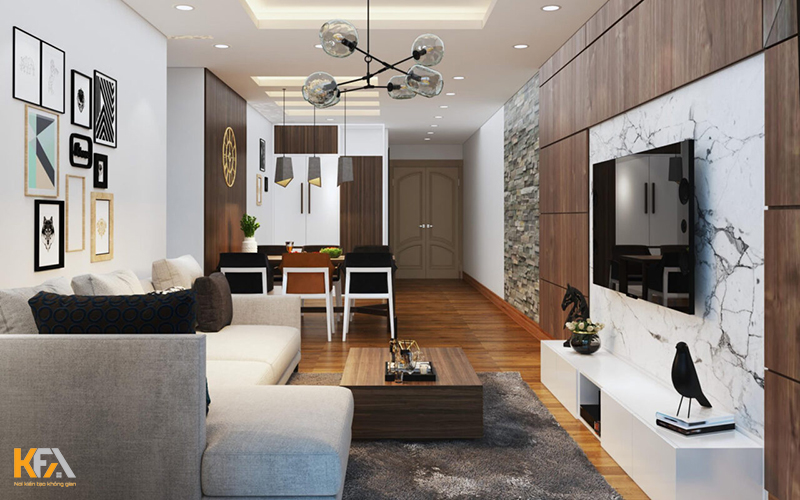 Diện tích căn hộ chung cư ảnh hưởng đến phong cách thiết kế 