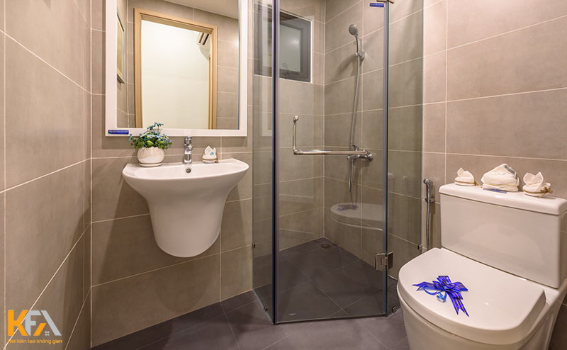 Phòng tắm, nhà vệ sinh thiết kế tiết kiệm diện tích