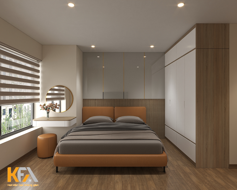 Hoàn thiện thiết kế thi công căn hộ Rostower – 3 Phòng ngủ