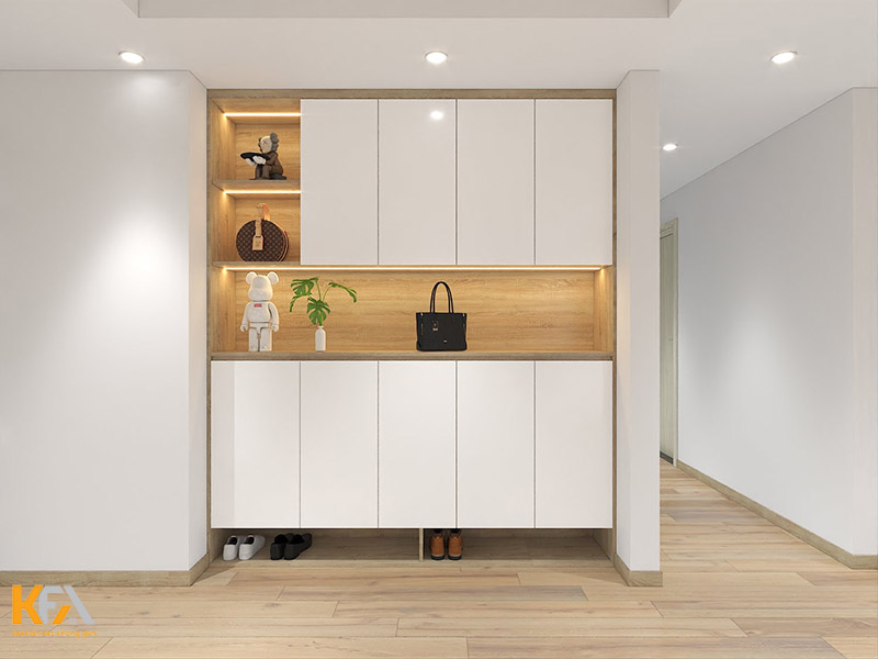 Thiết kế tủ trưng bày trong không gian phòng bếp