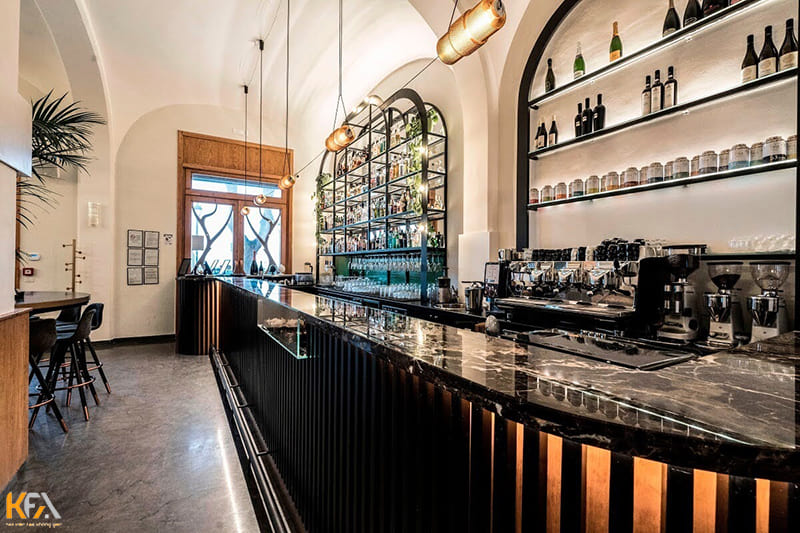 55+ Mẫu thiết kế quầy bar cafe đẹp, hút khách nhất 2022