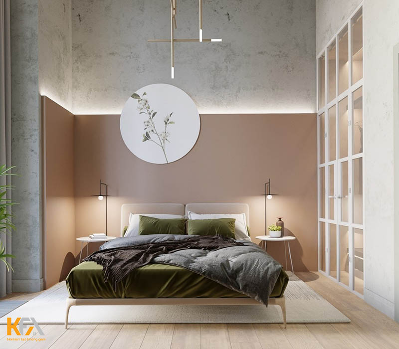 Phòng ngủ đẹp cho nữ thiết kế đơn giản, tiết kiệm chi phí