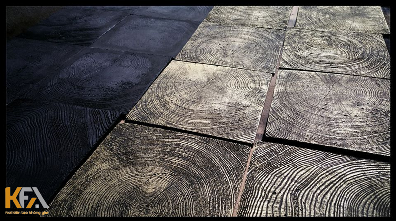 Gạch sợi gỗ cấu tạo từ những chất liệu thải ra của ngành đồ gỗ mỹ nghệ