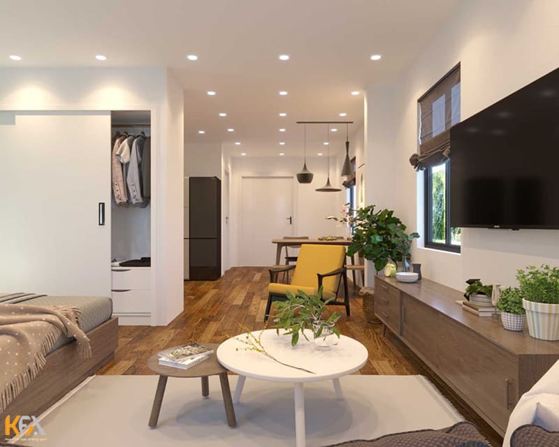 Mẫu thiết kế căn hộ chung cư mini đẹp, tiện nghi nhất 2022